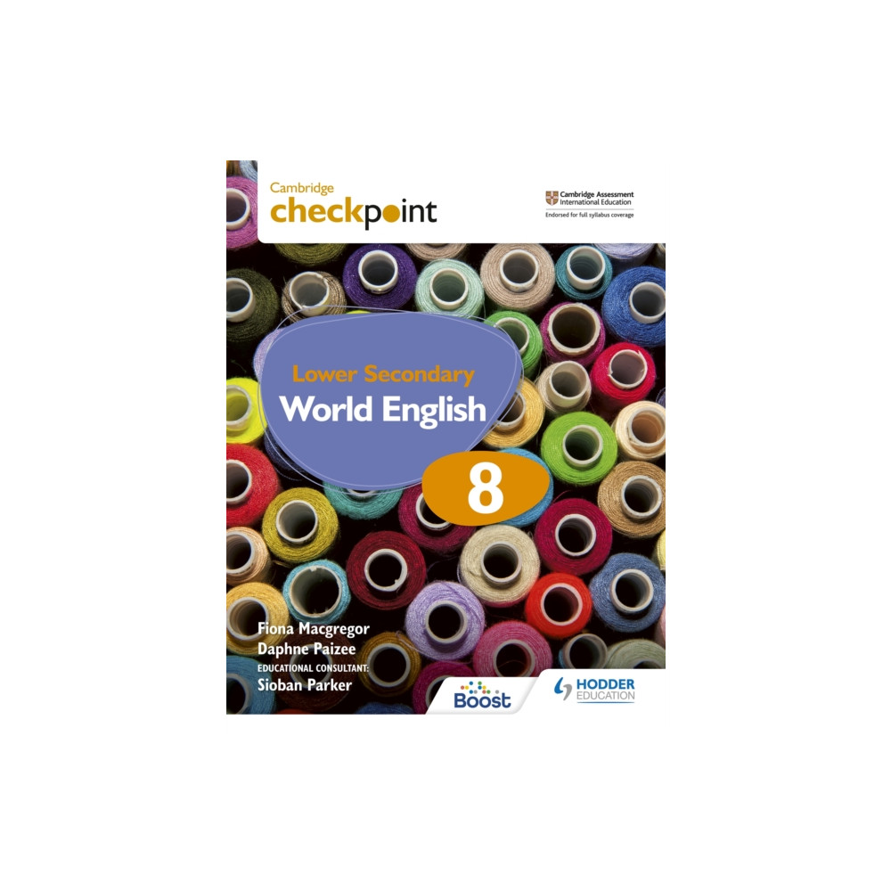 Produktbild för Cambridge Checkpoint Lower Secondary World English Student's Book 8 (häftad, eng)
