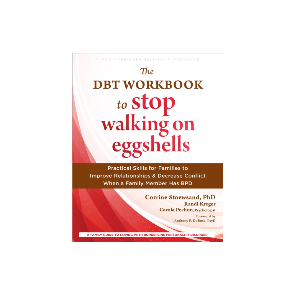 Produktbild för The DBT Workbook to Stop Walking on Eggshells (häftad, eng)