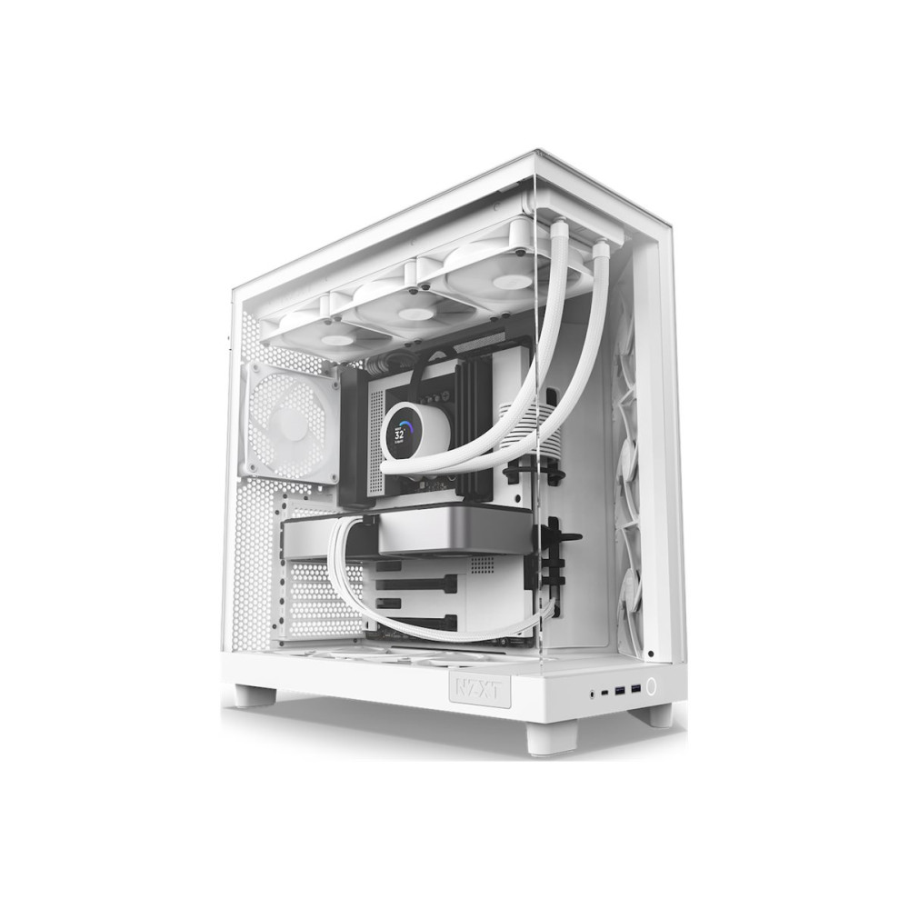 Produktbild för NZXT H series H6 Flow - mid tower - ATX