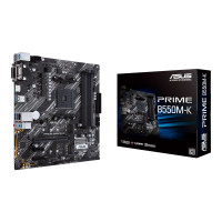 Produktbild för ASUS PRIME B550M-K - moderkort - micro ATX - Socket AM4 - AMD B550