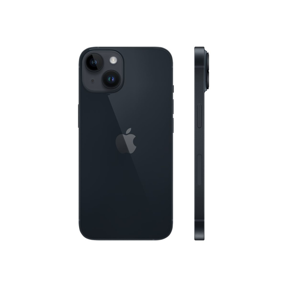 Produktbild för Apple iPhone 14 - midnatt - 5G smartphone - 128 GB - GSM