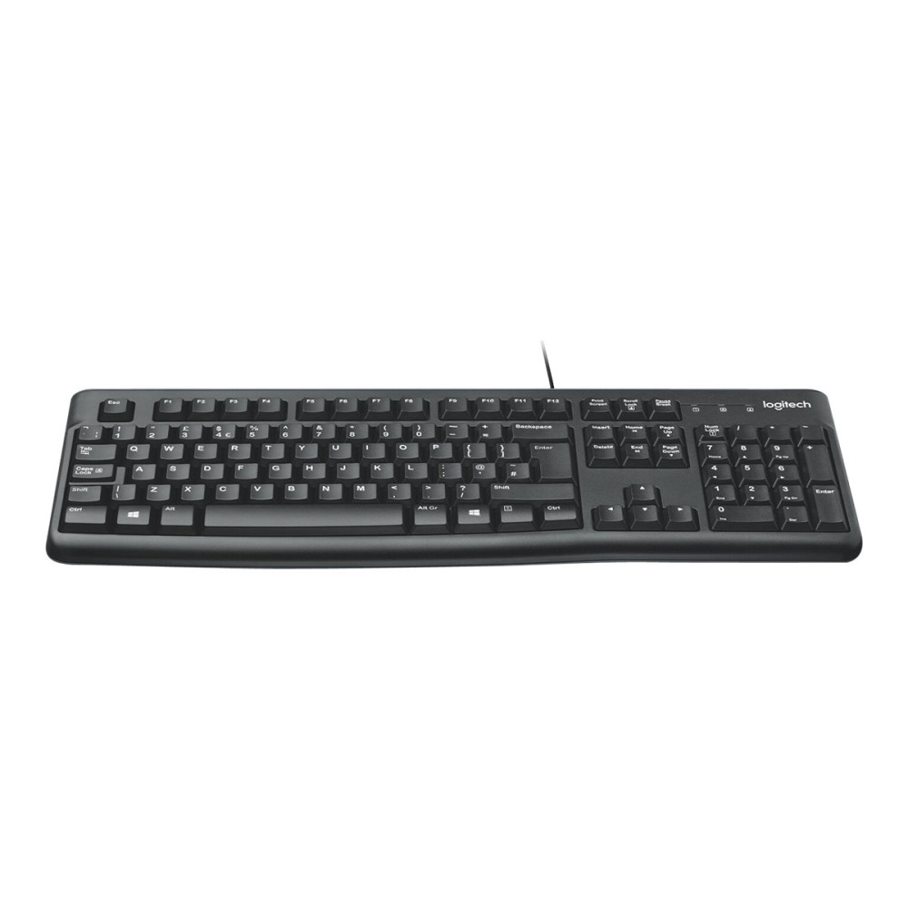 Produktbild för Logitech K120 - tangentbord - QWERTY - USA, internationellt Inmatningsenhet