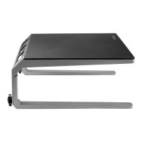 Produktbild för StarTech.com Skärmhöjningsställ - stål och aluminium - justerbar höjd ställ - för Bildskärm