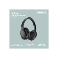 Produktbild för STREETZ HL-BT404 - hörlurar med mikrofon