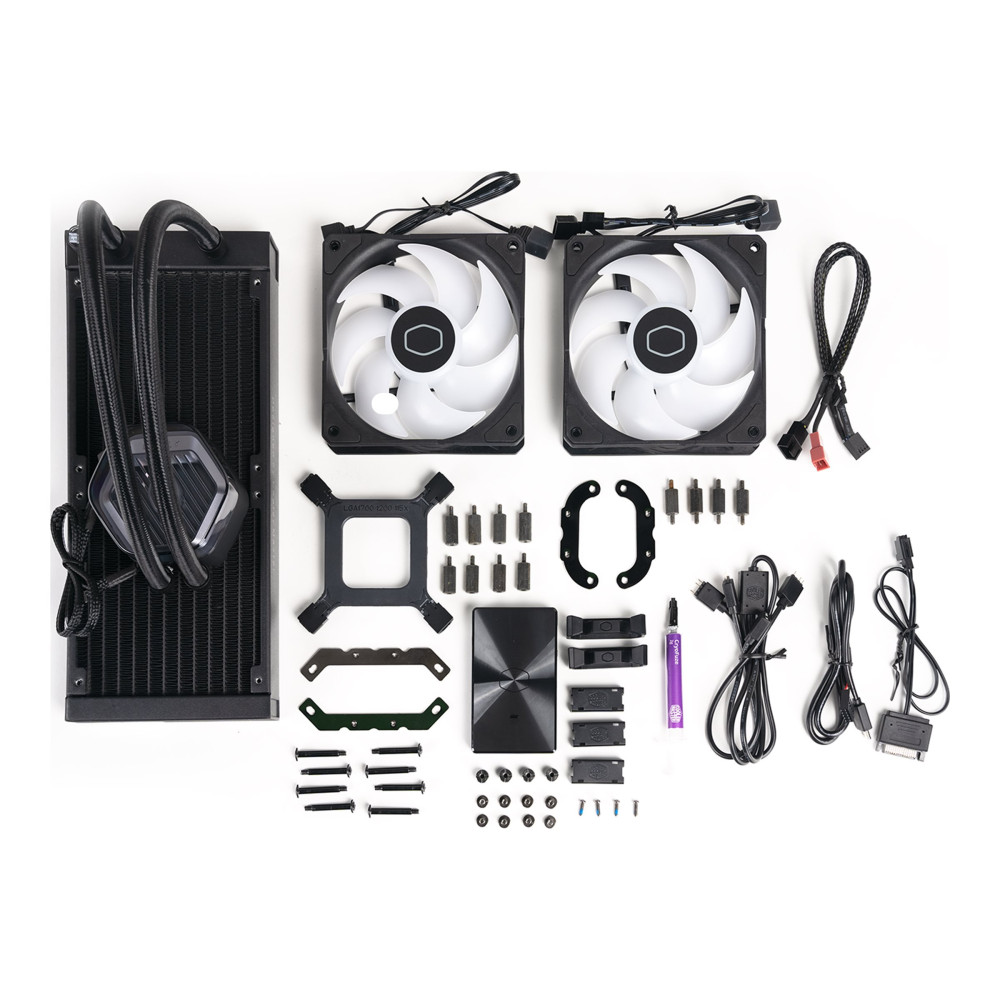 Produktbild för Cooler Master MasterLiquid 240 Atmos ARGB - kylsystem med vätska till processorn