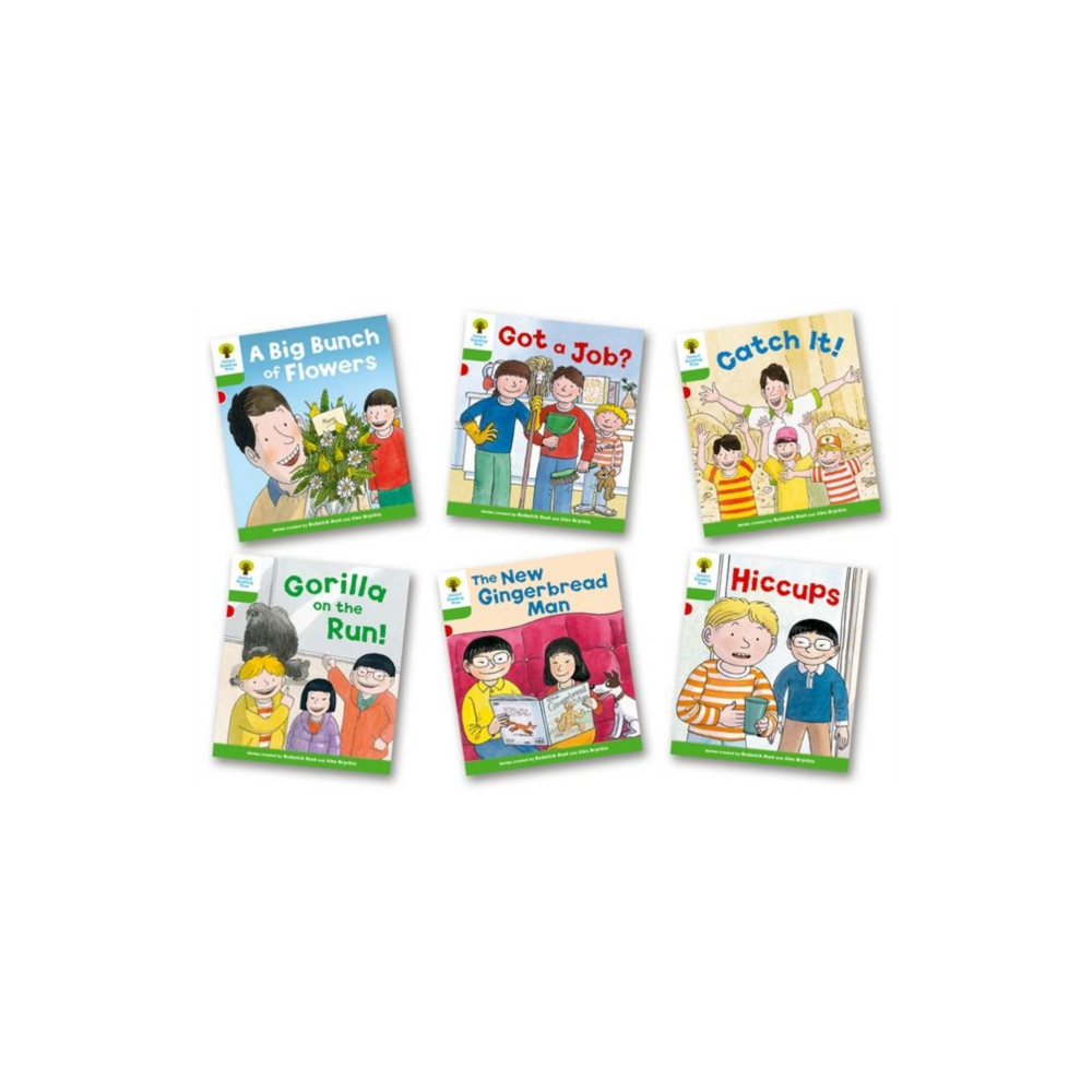 Produktbild för Oxford Reading Tree: Level 2 More A Decode and Develop Pack of 6 (häftad, eng)