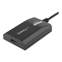 Produktbild för StarTech.com USB 3.0 till HDMI-adapter - DisplayLink-certifierad - 1080p (1920x1200) - USB Type-A till HDMI-skärmadapterkonverterare - Externt video- och grafikkort - Windows/Mac - adapterkabel - HDMI / USB - 16 cm
