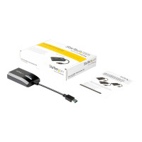 Produktbild för StarTech.com USB 3.0 till HDMI-adapter - DisplayLink-certifierad - 1080p (1920x1200) - USB Type-A till HDMI-skärmadapterkonverterare - Externt video- och grafikkort - Windows/Mac - adapterkabel - HDMI / USB - 16 cm