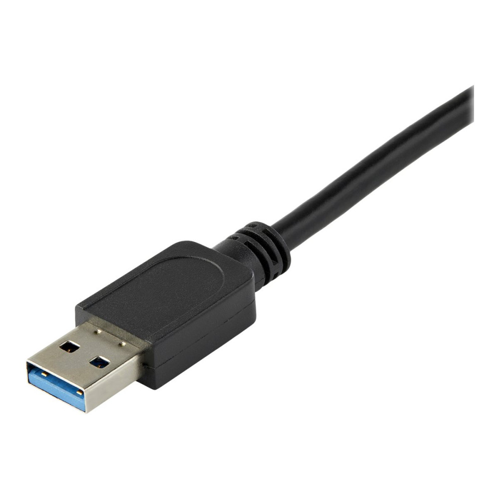 Produktbild för StarTech.com USB 3.0 till HDMI-adapter - DisplayLink-certifierad - 1080p (1920x1200) - USB Type-A till HDMI-skärmadapterkonverterare - Externt video- och grafikkort - Windows/Mac - adapterkabel - HDMI / USB - 16 cm