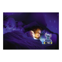 Produktbild för Lexibook Disney Classics - väckarklocka - Stitch - elektronisk - kan monteras på skrivbordet