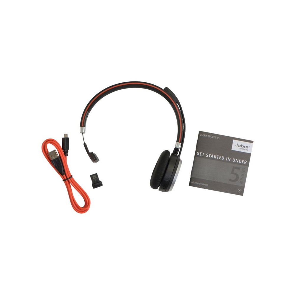 Produktbild för Jabra Evolve 30 II Mono - headset - ersättning - 3,5 mm kontakt