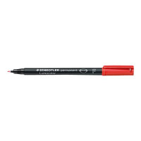 Produktbild för STAEDTLER Lumocolor 318 - fiberspetspenna - svart, röd, blå, grön, gul, orange, brun, violett (paket om 8)
