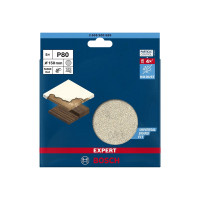 Produktbild för Bosch Expert M480 Net - sandpapper - för lövträ, målarfärg på trä - 5 delar