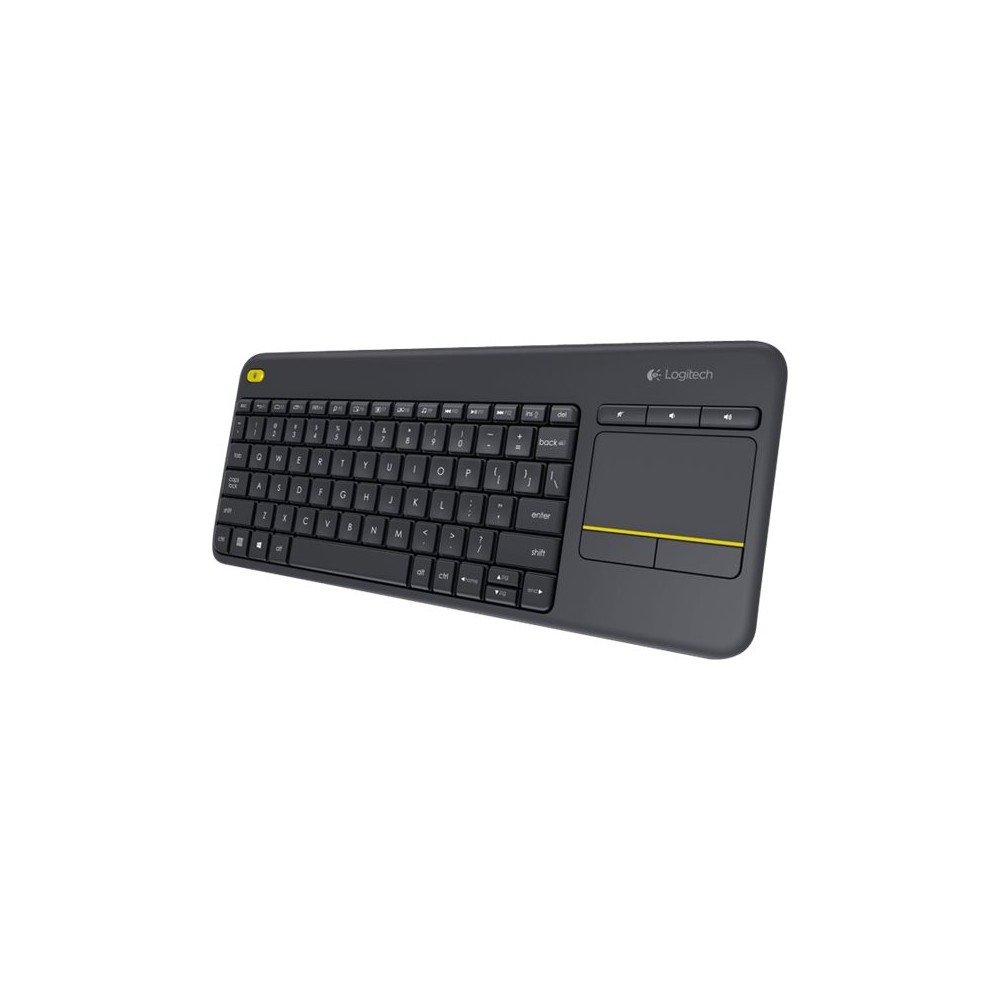 Produktbild för Logitech Wireless Touch Keyboard K400 Plus - tangentbord - engelska Inmatningsenhet