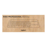 Produktbild för Logitech Wireless Touch Keyboard K400 Plus - tangentbord - engelska Inmatningsenhet