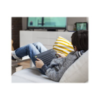 Produktbild för Logitech Wireless Touch Keyboard K400 Plus - tangentbord - engelska Inmatningsenhet