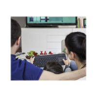 Produktbild för Logitech Wireless Touch Keyboard K400 Plus - tangentbord - engelska Inmatningsenhet