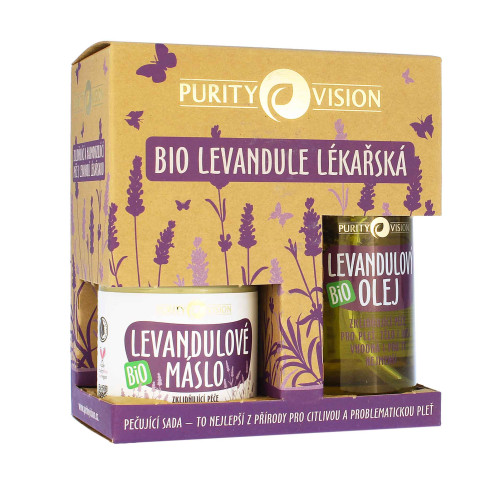 Purity Vision Purity Vision BIO Lavender SET Oil 100ml + Body Butter 120ml