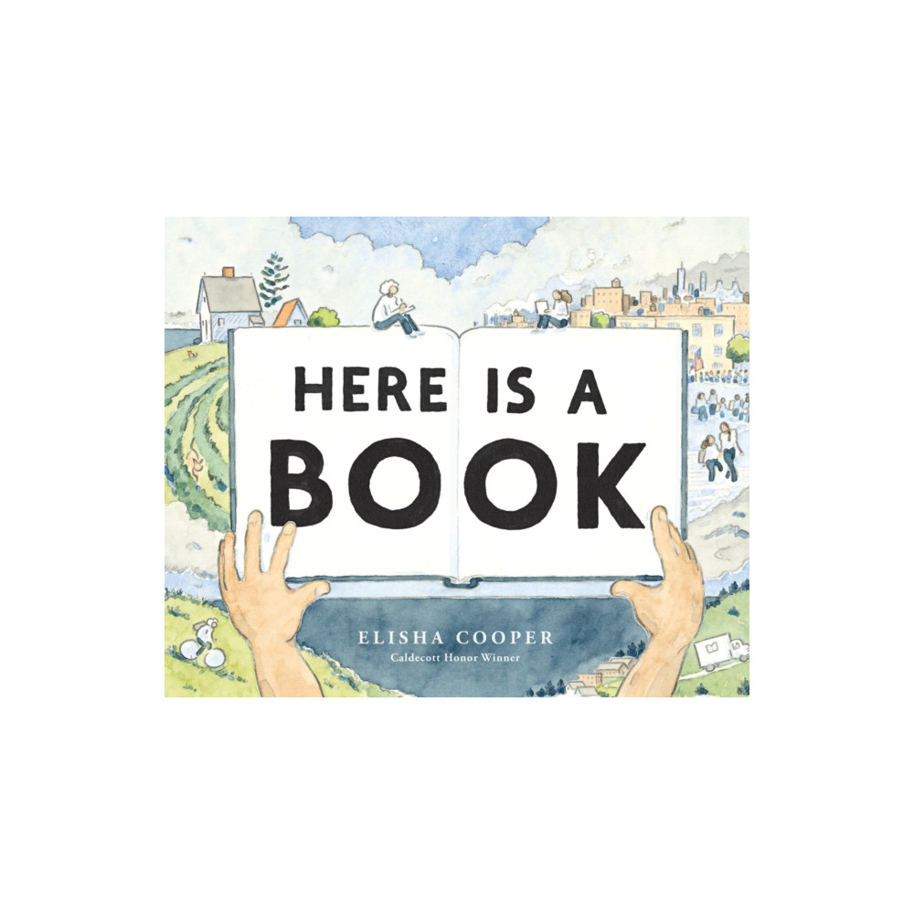 Produktbild för Here Is a Book (inbunden, eng)