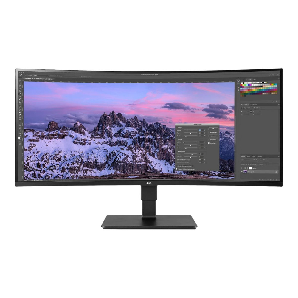 Produktbild för LG UltraWide 35BN77CP-B - LED-skärm - böjd - 35" - HDR