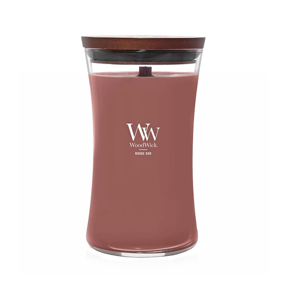 Produktbild för WoodWick Rouge Oud Candle With Wooden Wick 609,5g
