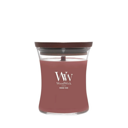 WoodWick WoodWick Rouge Oud Candle With Wooden Wick 275g