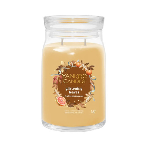 Yankee Candle Yankee Candle Glistening Leaves Signature Candle 567g