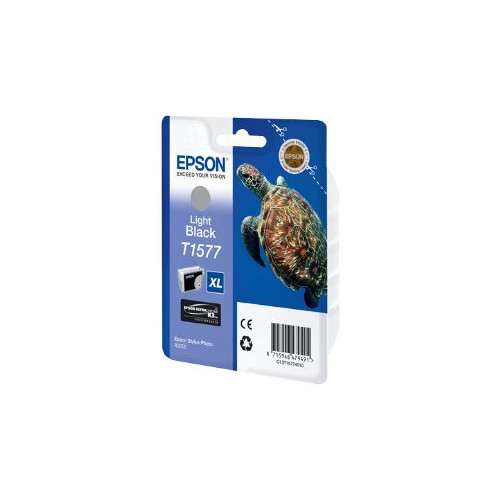EPSON Epson T1577 - gråsvart - original - bläckpatron