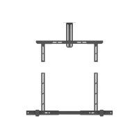 Produktbild för Multibrackets M Universal Soundbar Mount Medium monteringssats - för soundbar - svart