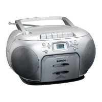 Produktbild för Lenco SCD-420 - boombox - CD