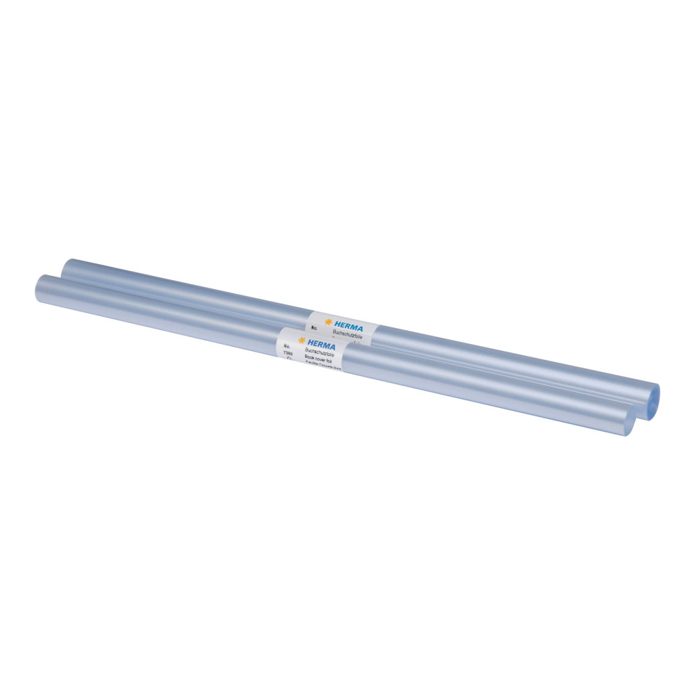 Produktbild för HERMA - bokomslag - 40 cm x 10 m - transparent - polypropylen - 1 rulle (rullar)
