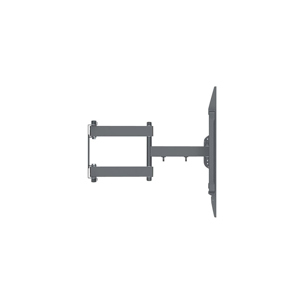Produktbild för Manhattan TV & Monitor Mount, Wall, Full Motion, 1 screen, Screen Sizes: 60-100", Black, VESA 200x200 to 900x600mm, Max 80kg, LFD, Tilt & Swivel with 3 Pivots, Lifetime Warranty konsol - för LCD-TV - svart
