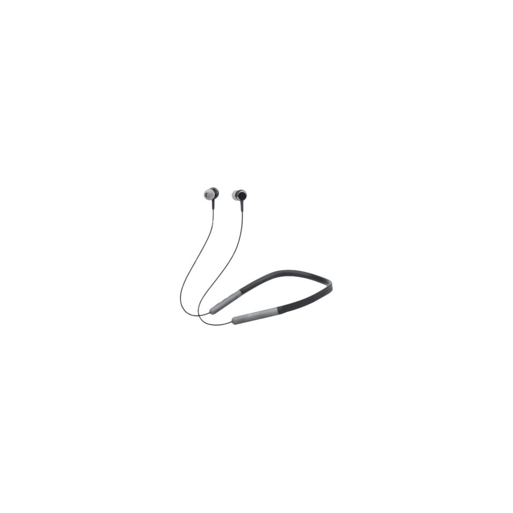 Produktbild för Manhattan Sound Science Bluetooth In-Ear Headset with Neckband (Clearance Pricing), Microphone, Integrated Controls, Sweatproof, Noise Isolating, 5 hour usage time, Max Range 10m, MicroSD Card slot, Bluetooth v5.0, USB-A charging cable included, Three Yea