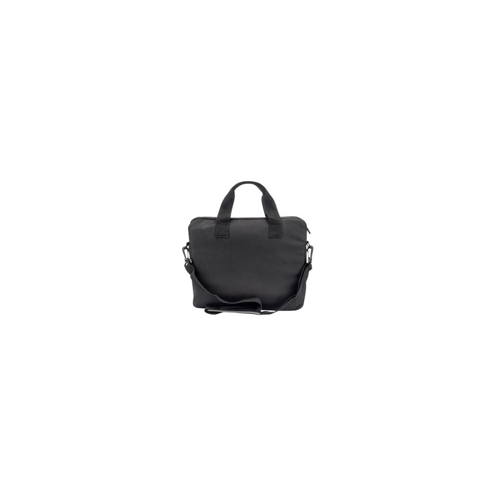 Produktbild för Manhattan London Laptop Bag 12.5", Top Loader, Black, LOW COST, Accessories Pocket, Shoulder Strap (removable), Notebook Case, Three Year Warranty - notebook-väska