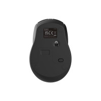 Produktbild för DELTACO MS-804 - mus - kompakt - 2.4 GHz - mörkgrå