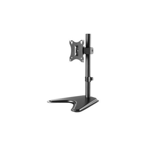 Manhattan Manhattan TV & Monitor Mount, Desk, Tilt/Swivel/Rotation, 1 screen, Screen Sizes: 10-27", Black, Stand Assembly, VESA 75x75 to 100x100mm, Max 7kg, Lifetime Warranty ställ - för LCD-display - svart