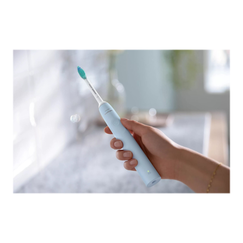 Produktbild för Philips Sonicare 2100 Series HX3651 - tandborste - ljusblå