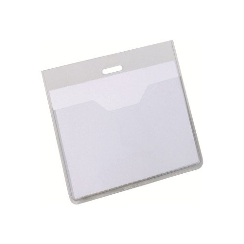 DURABLE Hunke & Jochheim DURABLE namnskylt - för 60 x 90 mm - transparent (paket om 20)