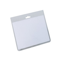 Produktbild för DURABLE namnskylt - för 60 x 90 mm - transparent (paket om 20)