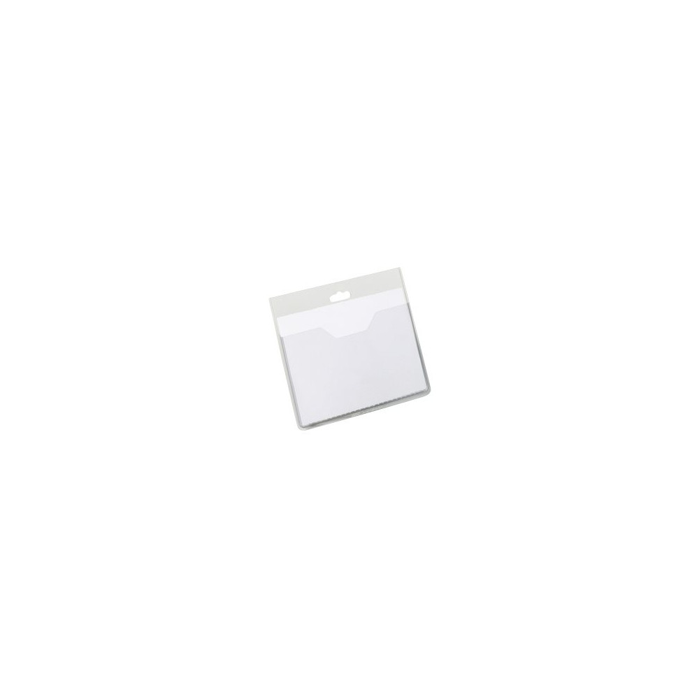 Produktbild för DURABLE namnskylt - för 60 x 90 mm - transparent (paket om 20)