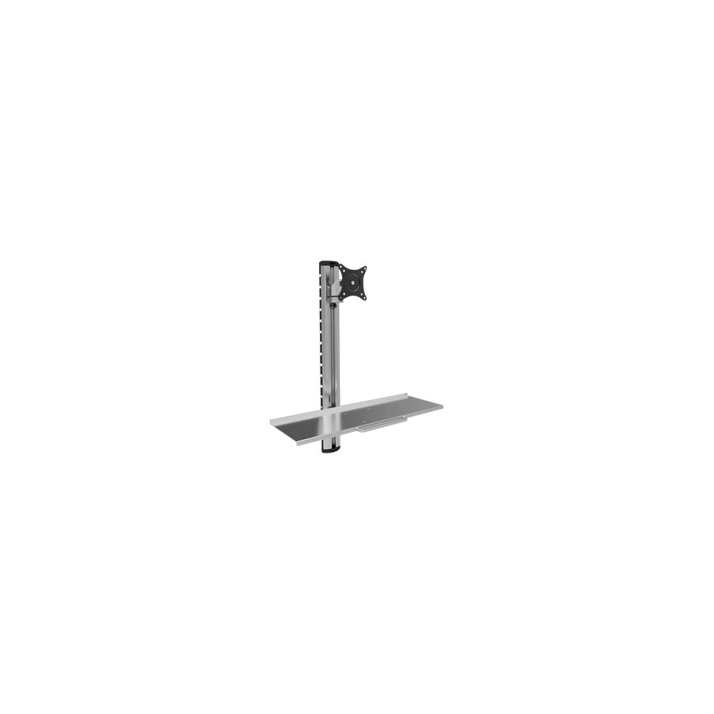 Produktbild för TECHly ICA-PLW 01 monteringssats - för bildskärm/tangentbord - silver