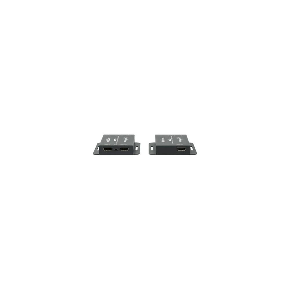 Produktbild för Manhattan - Extender Kit - förlängd räckvidd för audio/video - HDMI, 10Mb LAN
