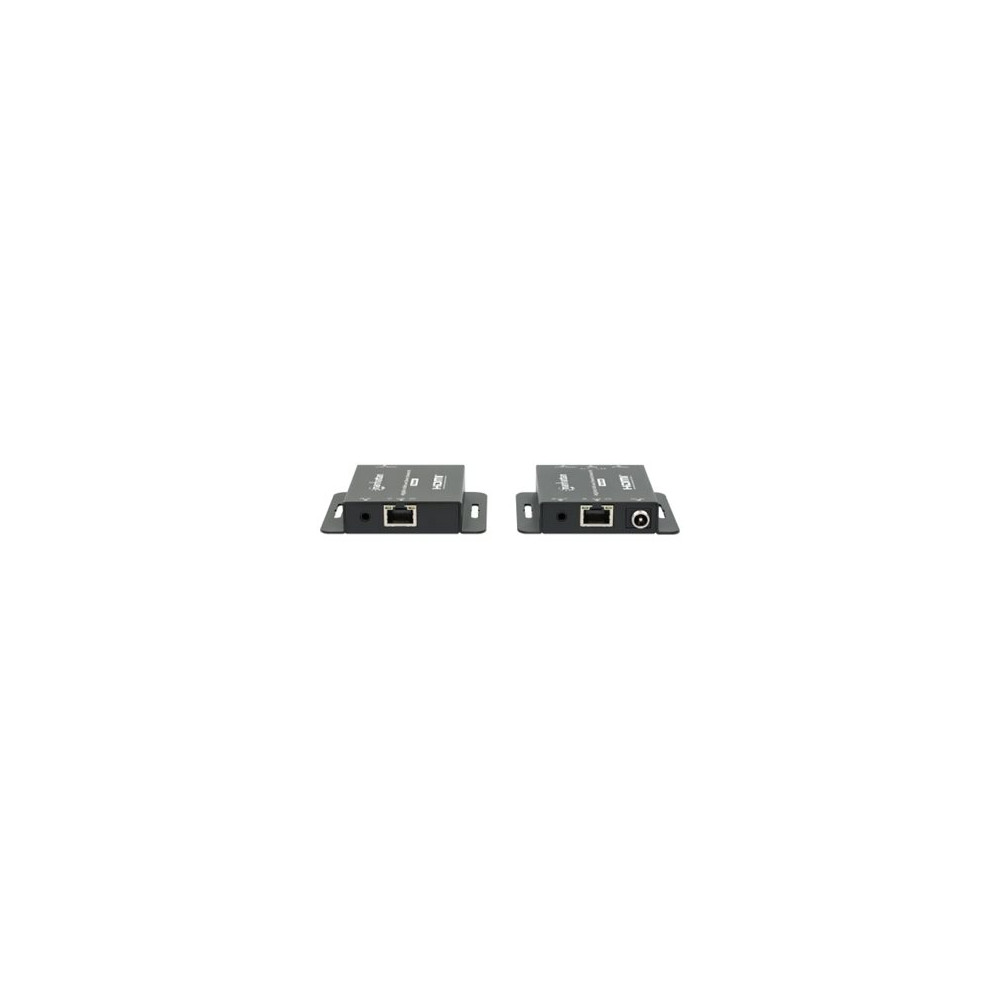 Produktbild för Manhattan - Extender Kit - förlängd räckvidd för audio/video - HDMI, 10Mb LAN