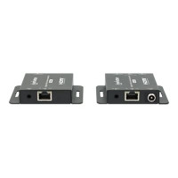 Produktbild för Manhattan - Extender Kit - förlängd räckvidd för audio/video - HDMI, 10Mb LAN