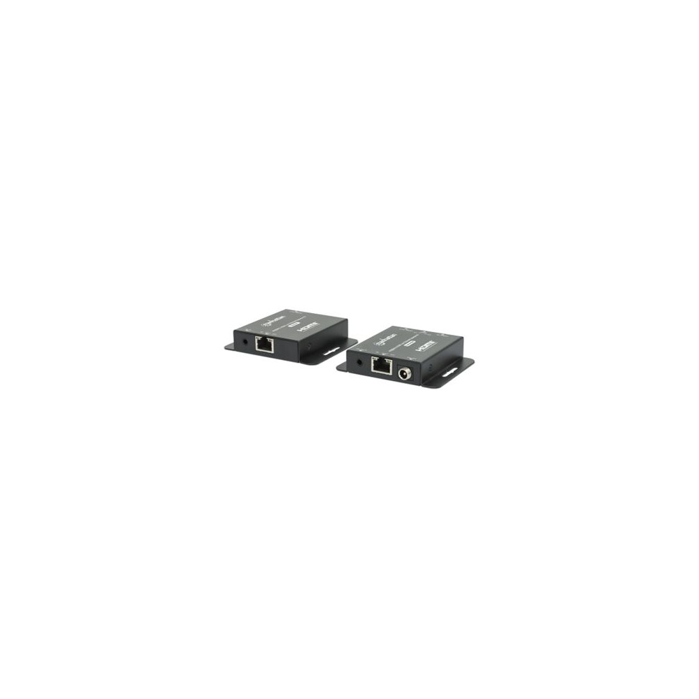 Produktbild för Manhattan - Extender Kit - förlängd räckvidd för audio/video - HDMI, 10Mb LAN