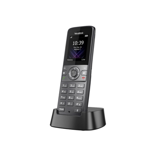Yealink Network Technology Yealink W74H - trådlös förlängningshandenhet - med Bluetooth interface med nummerpresentation - 3-riktad samtalsförmåg