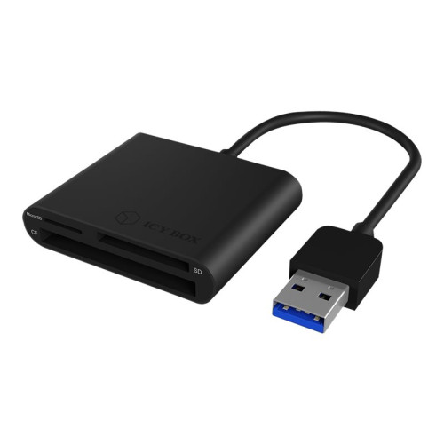 RaidSonic Technology ICY BOX IB-CR301-U3 - kortläsare - USB 3.0