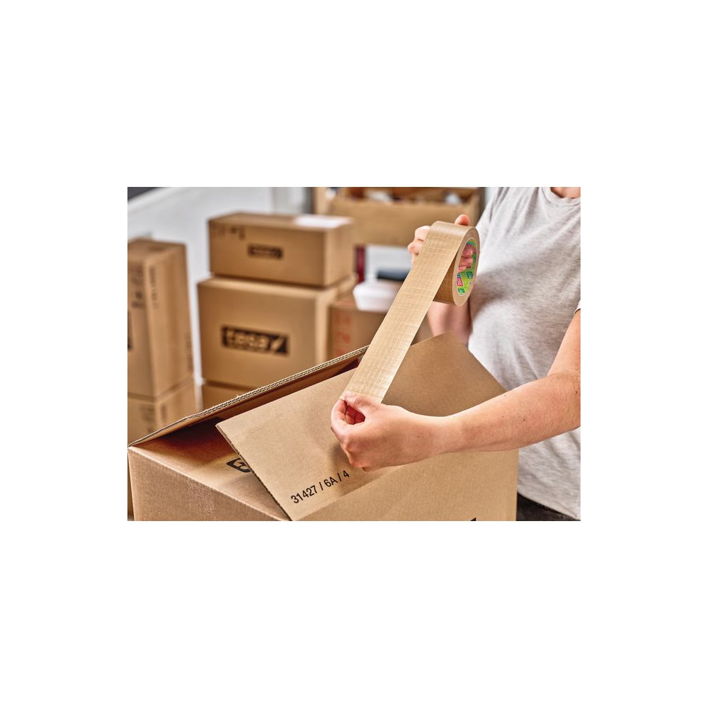 Produktbild för Packtejp TESA papper Ultra str. 50mmx25m