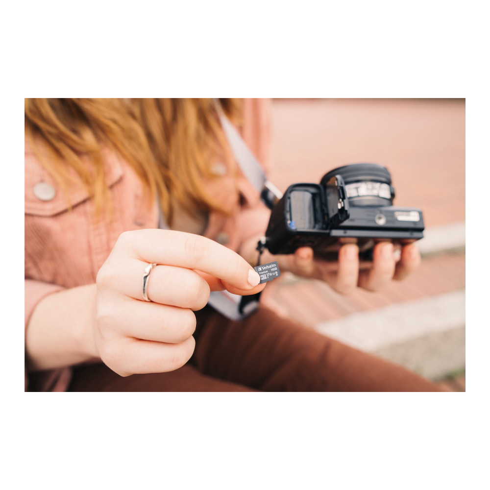 Produktbild för Verbatim - flash-minneskort - 16 GB - microSDHC