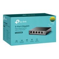 Produktbild för TP-Link TL-SG105PE - switch - 5 portar - Administrerad